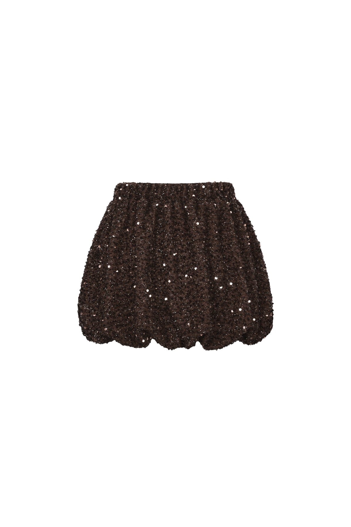 Elegant Sequin Mini Skirt Set for Fall