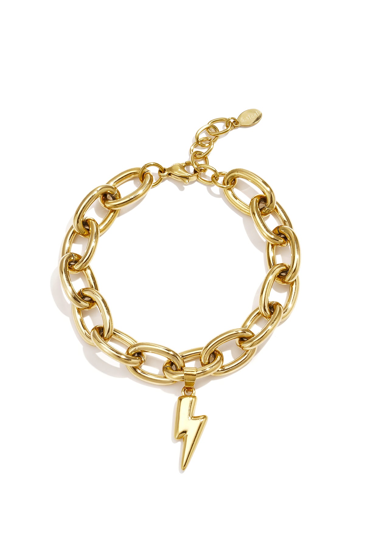 Edelstahl-Charm-Armbänder, Casual Daily Simple Serie, Damenschmuck