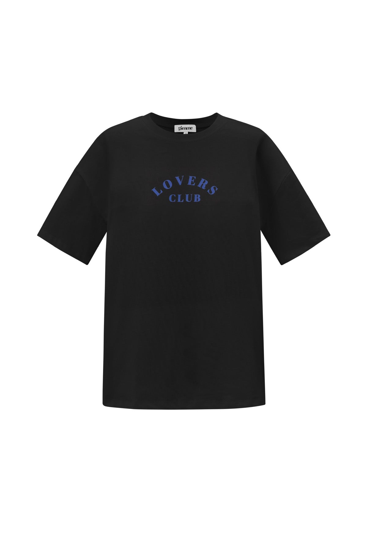 Cotton Damen T-Shirt Casual Letters