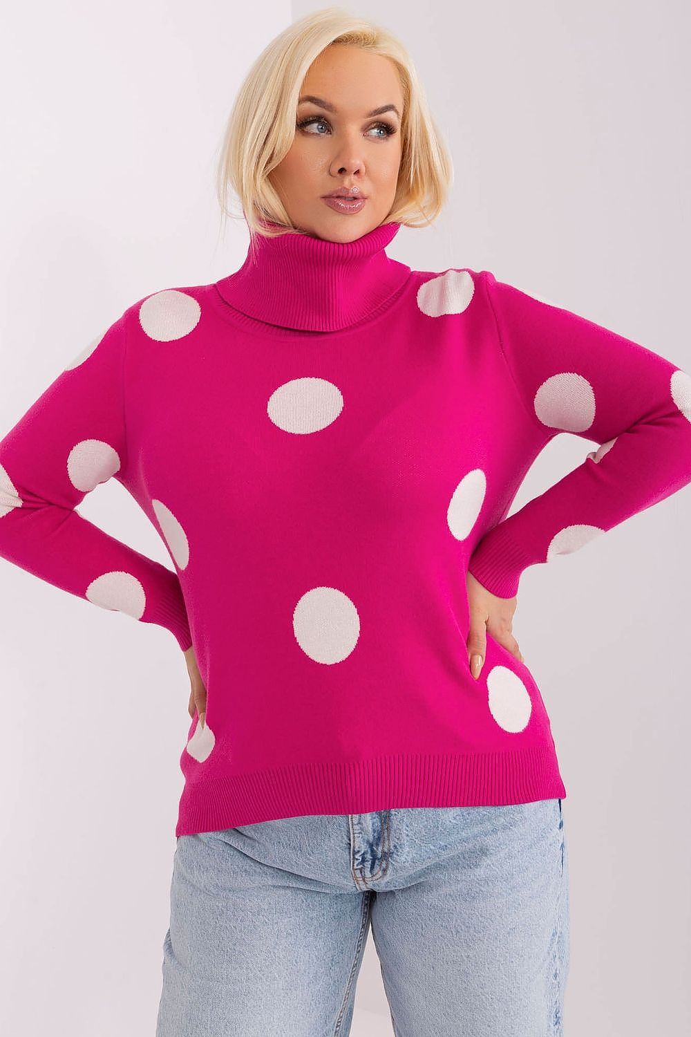  Pullover plus size model 190123 P-M 