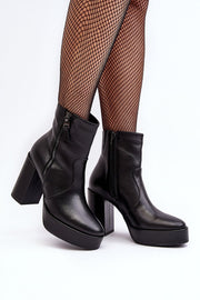  Stiefeletten mit Absatz model 190201 Step in style 