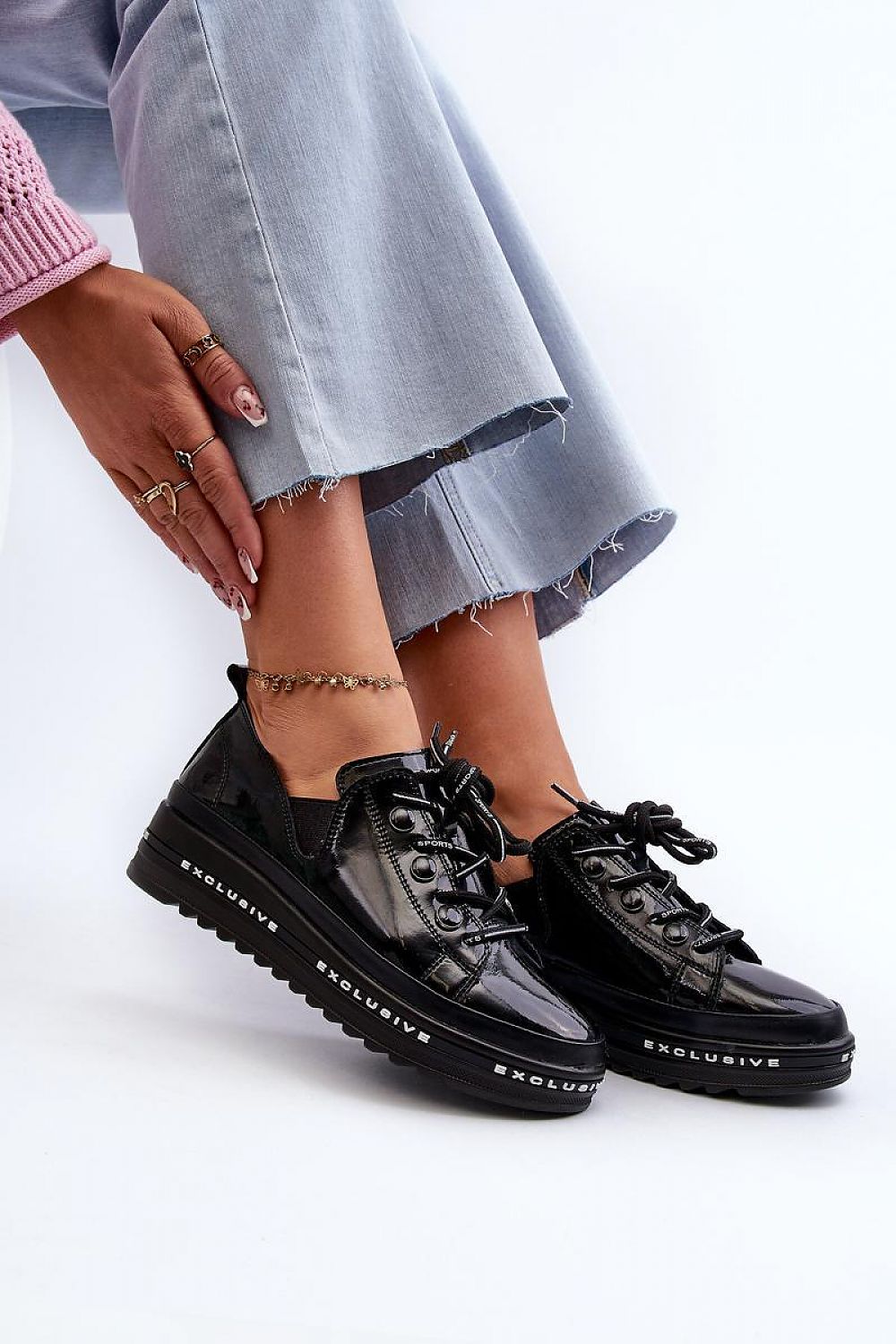  Halbschuhe mit Plattform model 198010 Step in style 