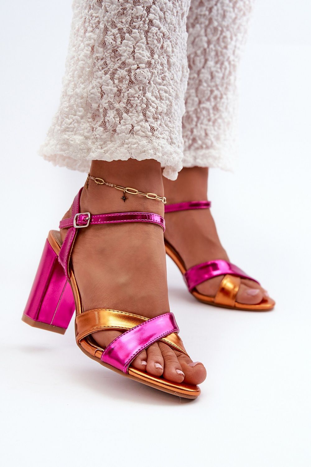  Sandalen mit Absatz model 198680 Step in style 