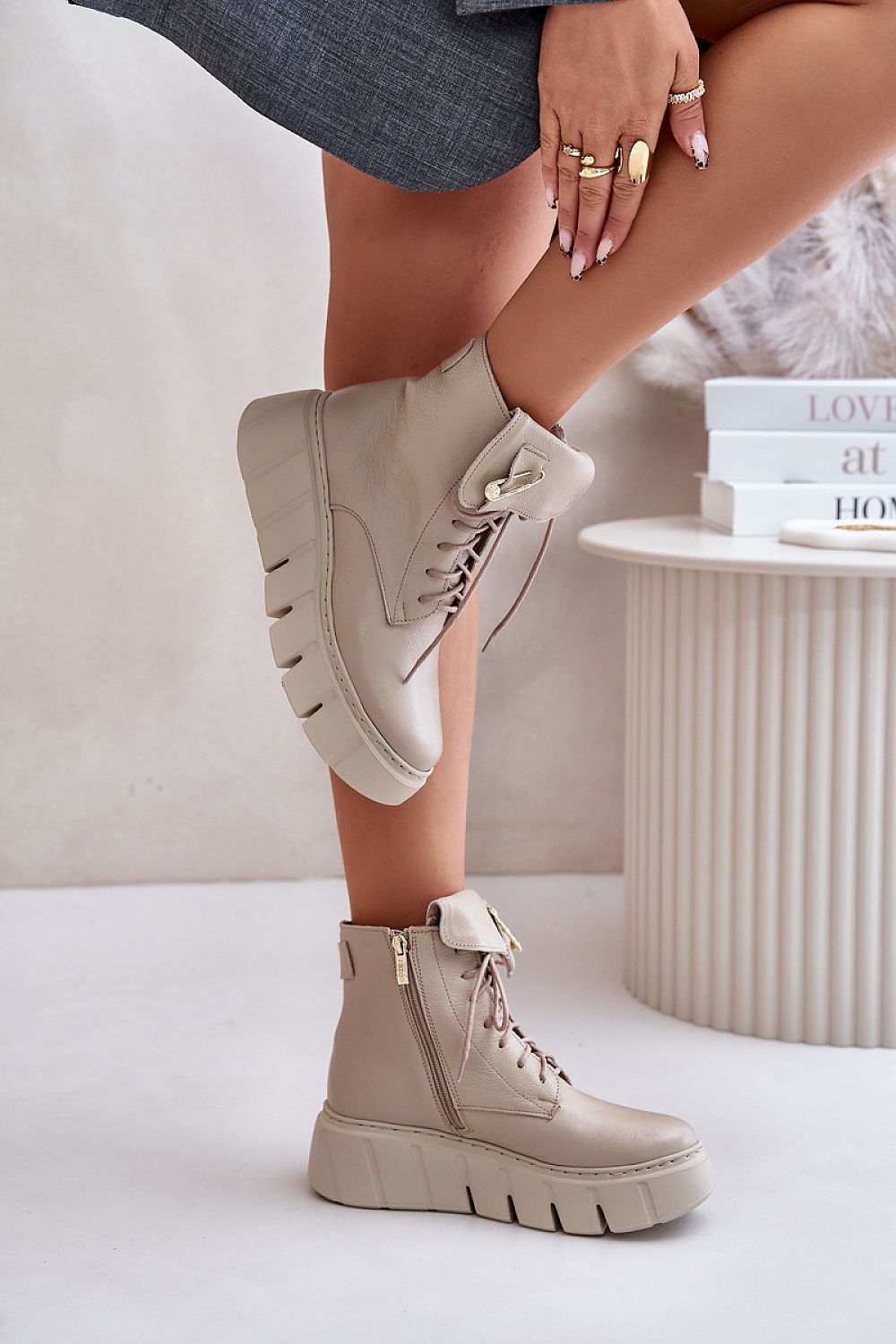  Plateau-Stiefeletten model 201184 Step in style 