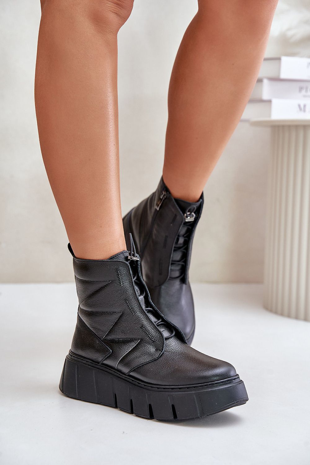  Stiefeletten mit Platform model 202821 Step in style 