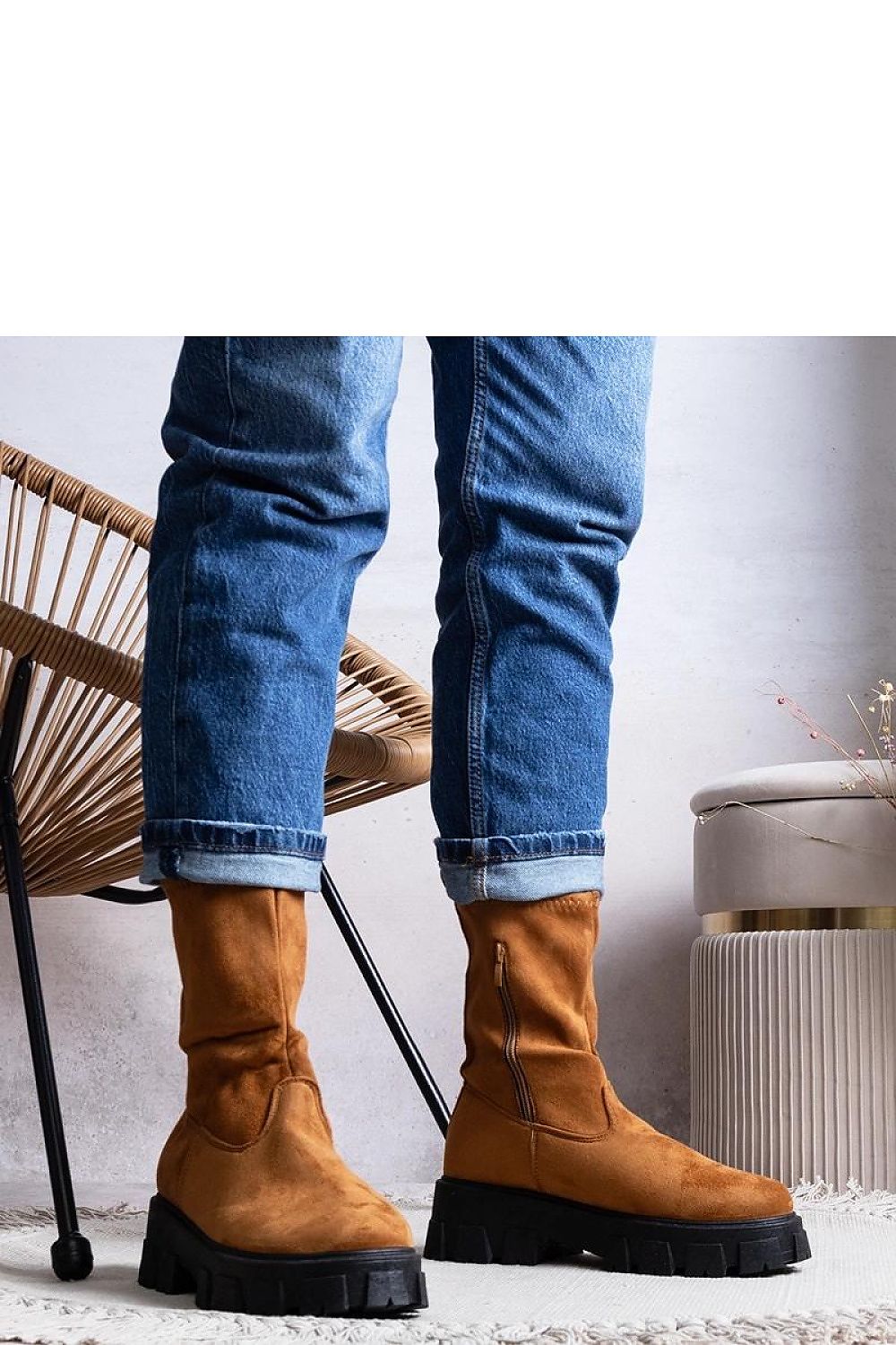  Stiefeletten mit Platform model 205149 Solea 