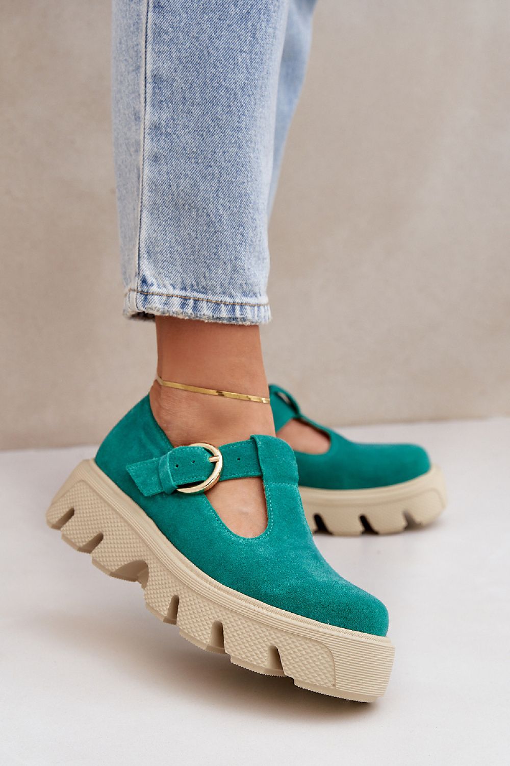  Halbschuhe mit Plattform model 208332 Step in style 
