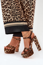  Sandalen mit Absatz model 210804 Step in style 