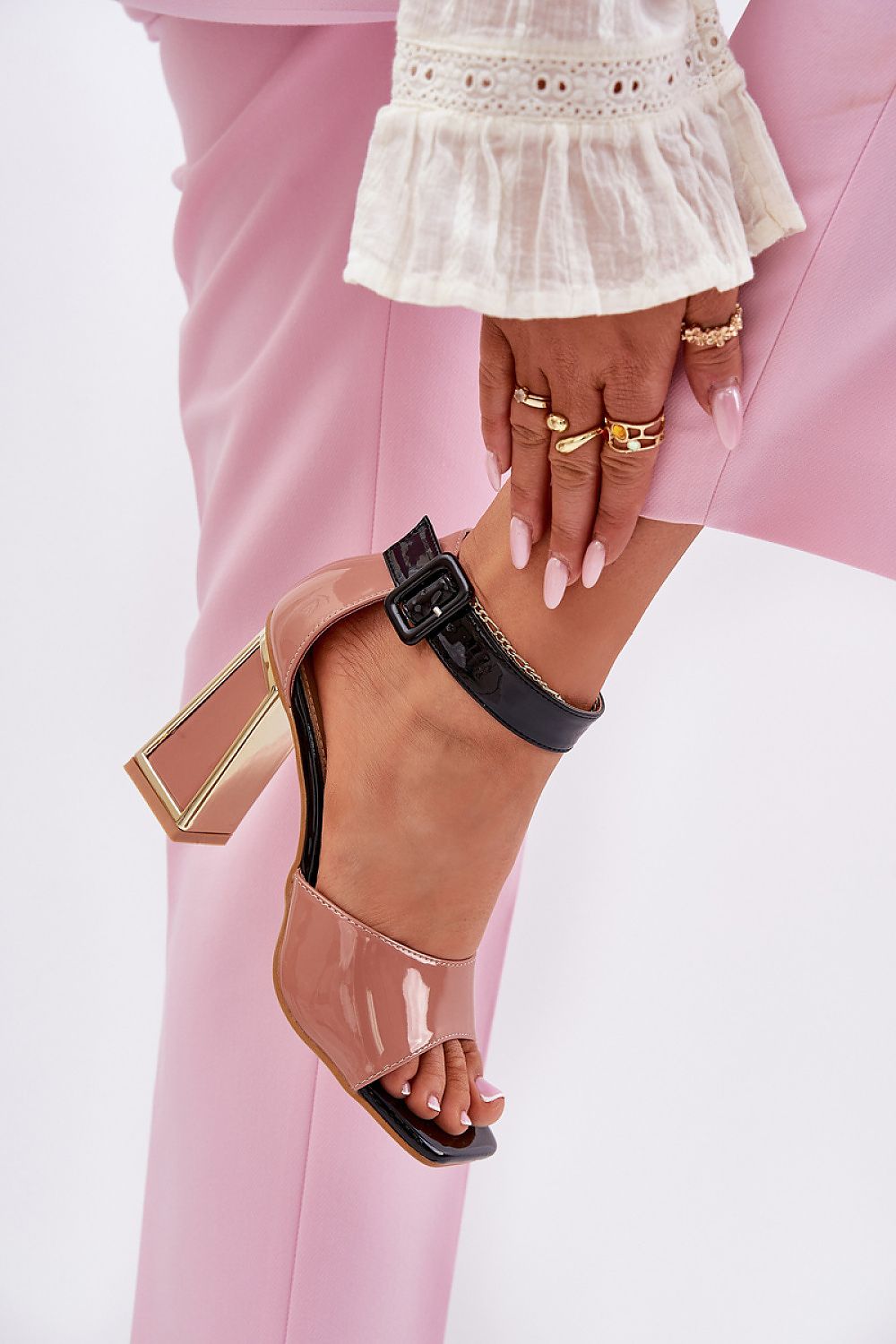  Sandalen mit Absatz model 212824 Step in style 