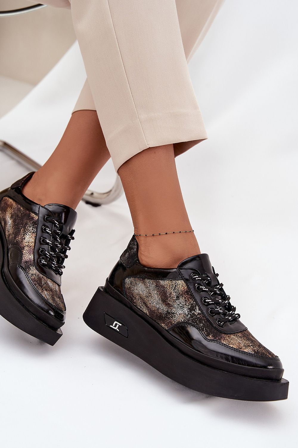 Halbschuhe mit Plattform model 219106 Step in style 
