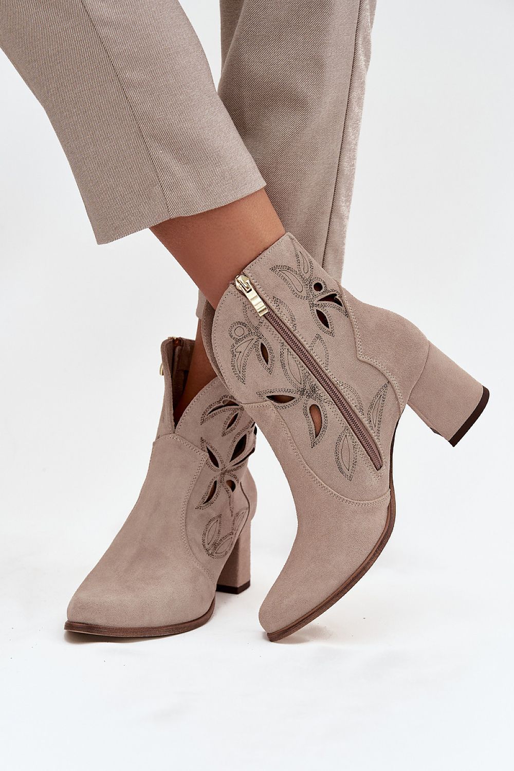  Stiefeletten mit Absatz model 219133 Step in style 