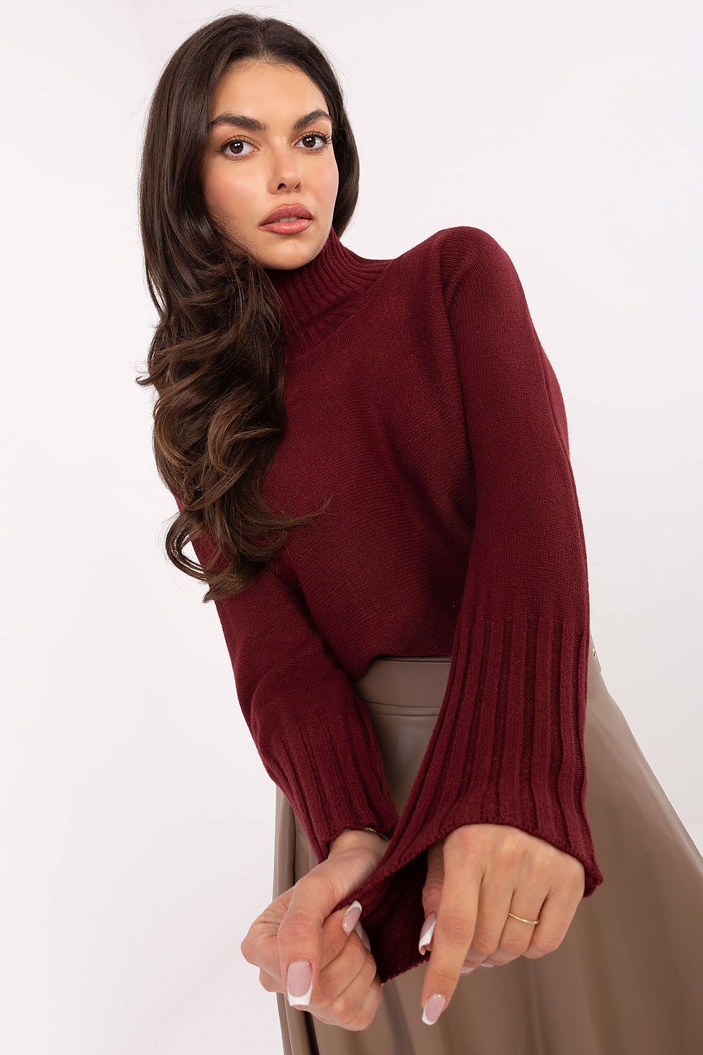  Rollkragenpullover model 219896 Rue Paris 