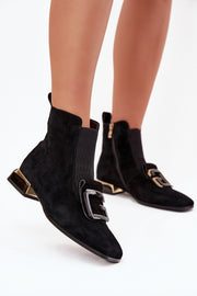  Stiefeletten mit Absatz model 220202 Step in style 