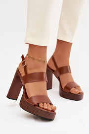  Sandalen mit Absatz model 226114 Step in style 