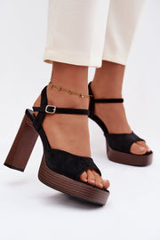  Sandalen mit Absatz model 226118 Step in style 