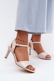  Sandalen mit Absatz model 228107 Step in style 
