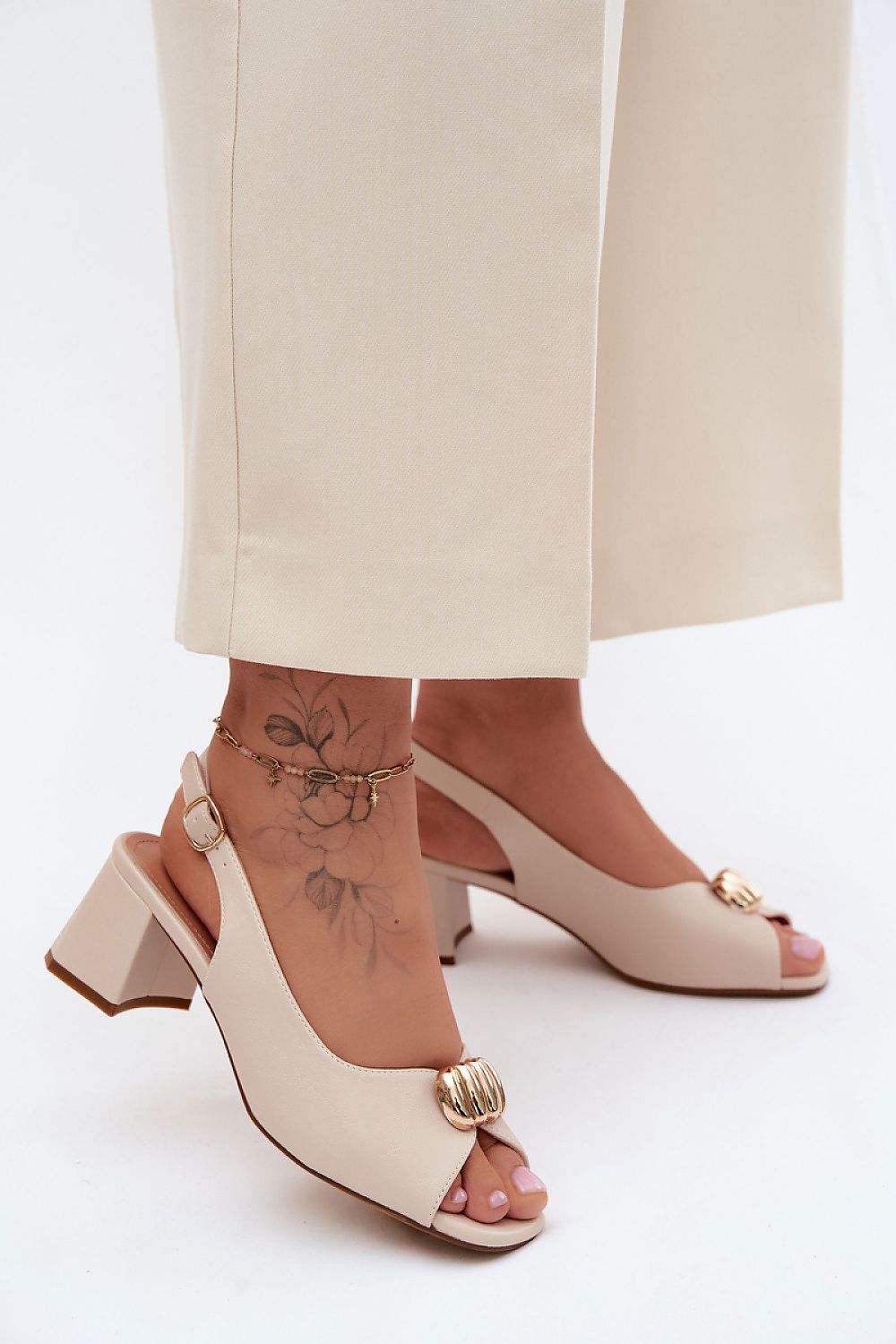  Sandalen mit Absatz model 228110 Step in style 