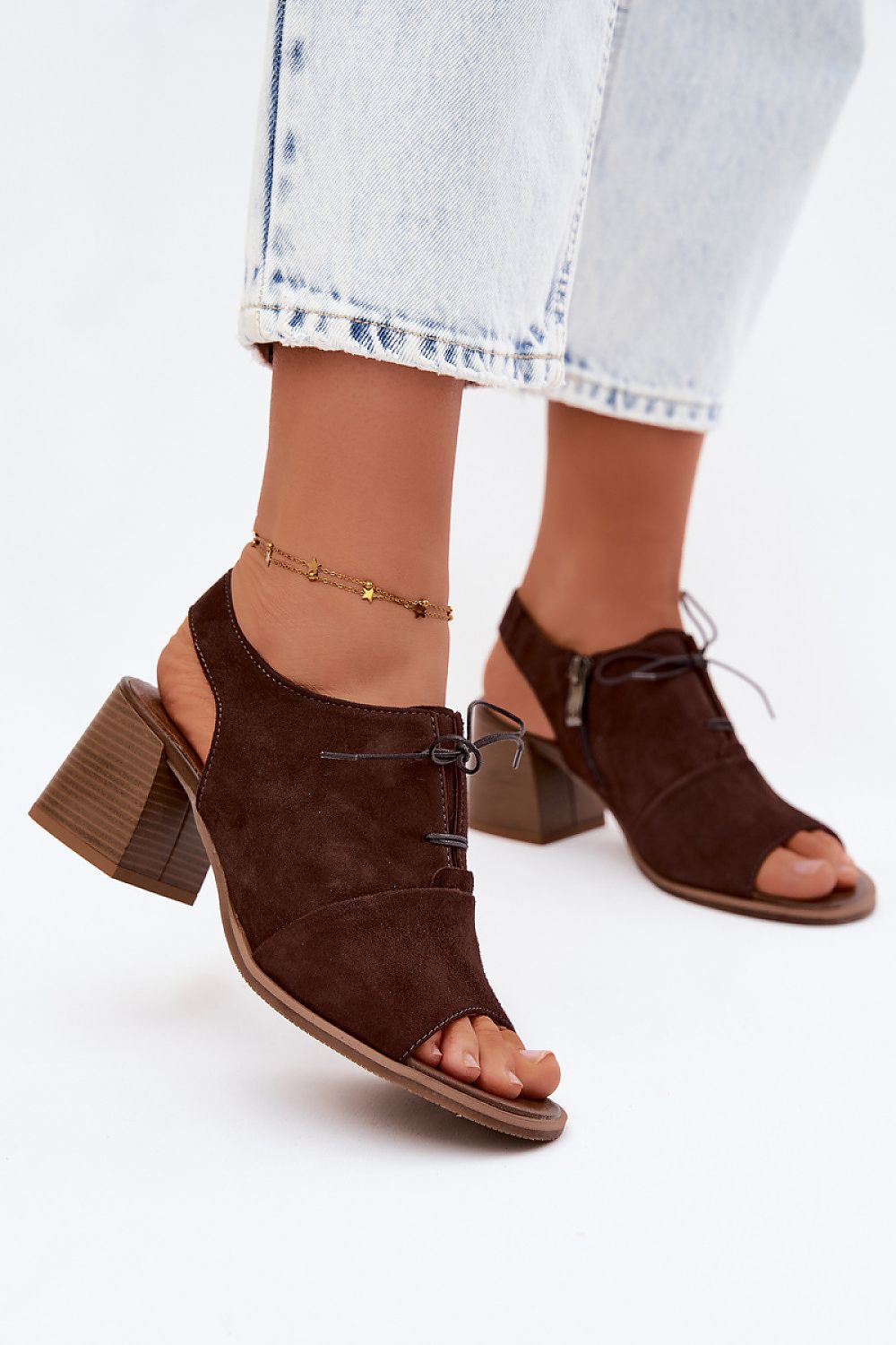  Sandalen mit Absatz model 228388 Step in style 