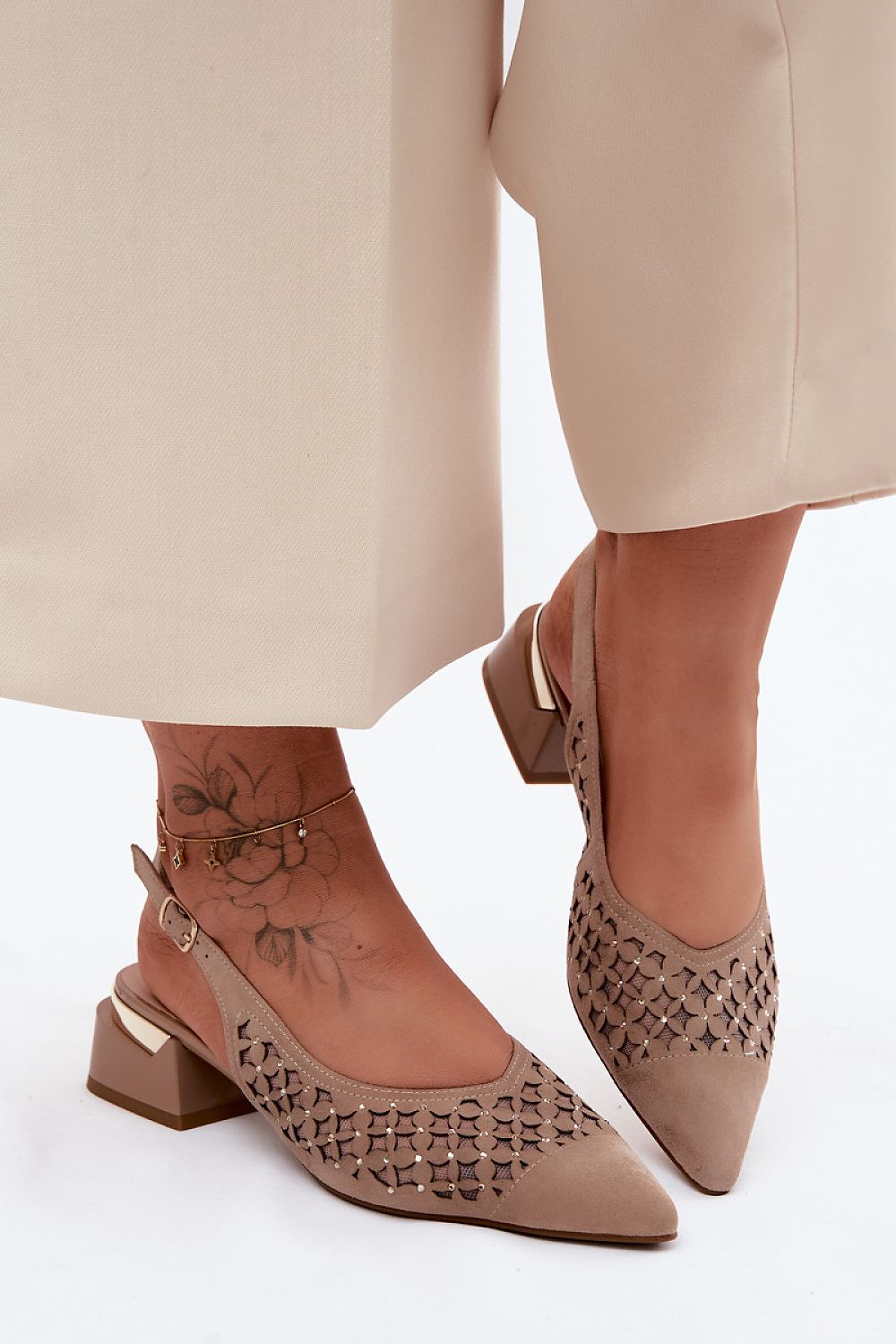  Sandalen mit Absatz model 229717 Step in style 