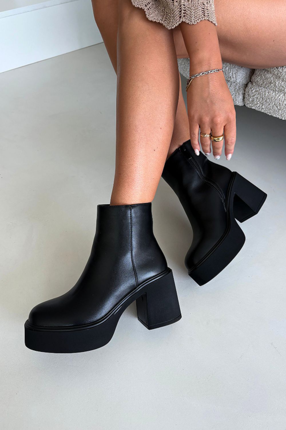  Stiefeletten mit Platform model 230924 Step in style 
