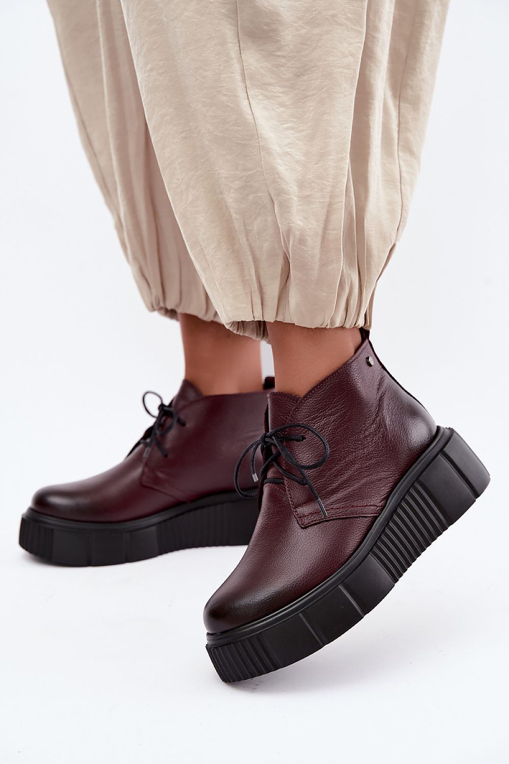  Halbschuhe mit Plattform model 231166 Step in style 