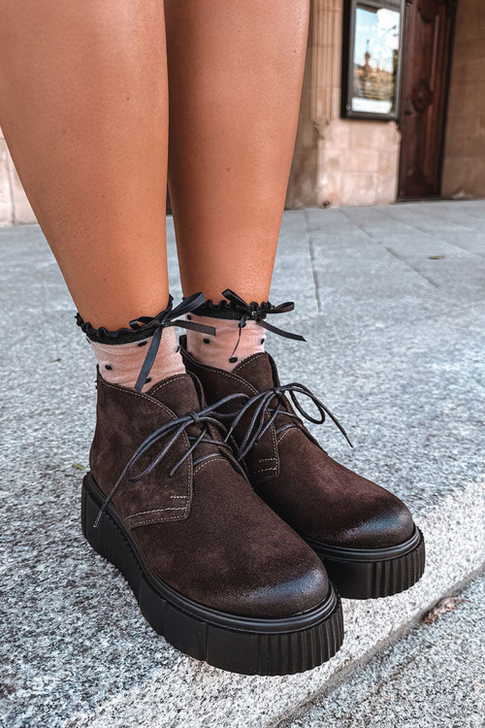  Halbschuhe mit Plattform model 231168 Step in style 