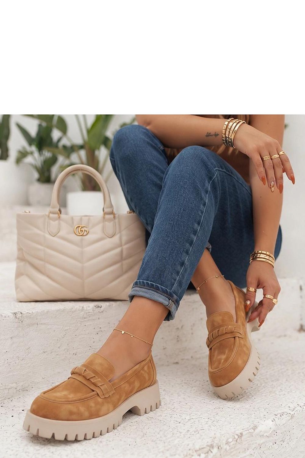  Halbschuhe mit Plattform model 231428 Solea 