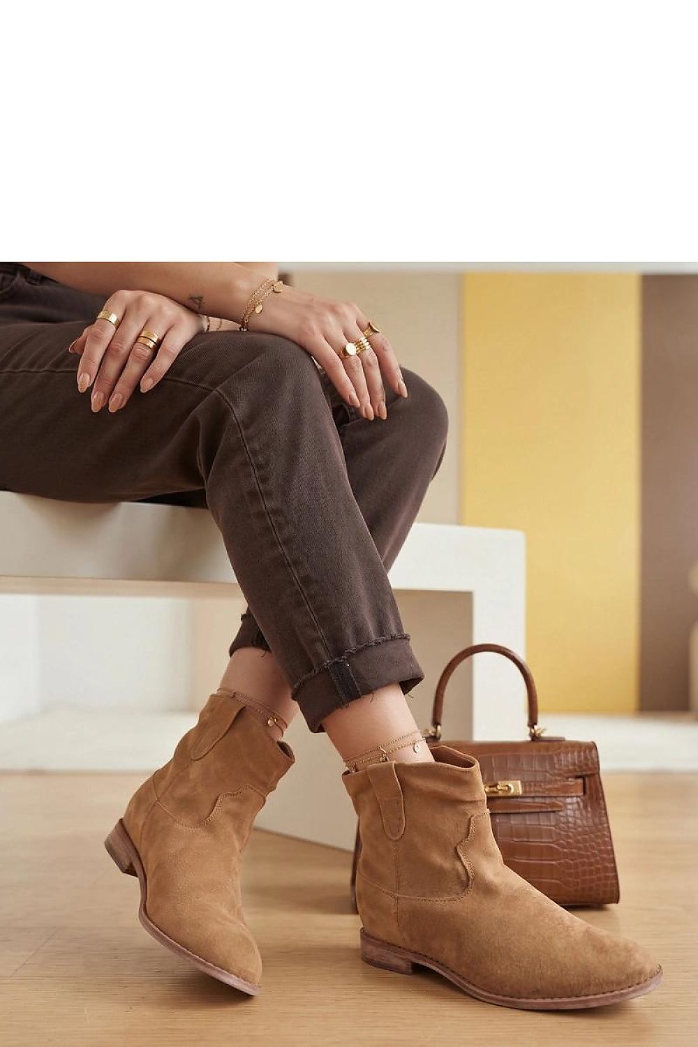  Plateau-Stiefeletten model 232678 Solea 