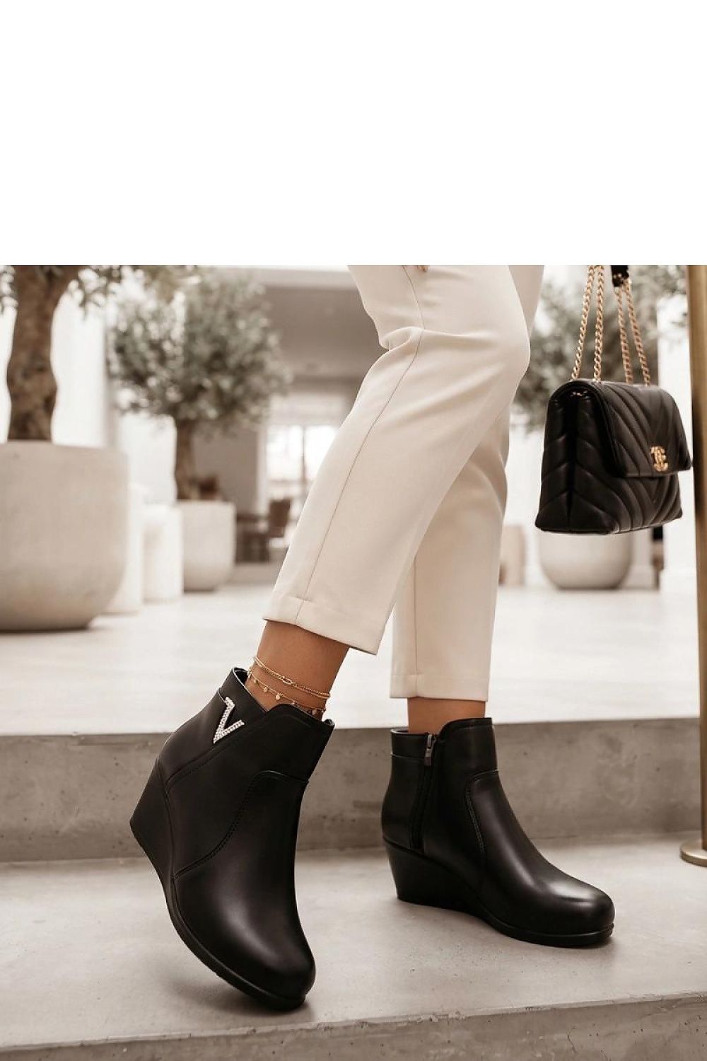  Plateau-Stiefeletten model 232687 Solea 