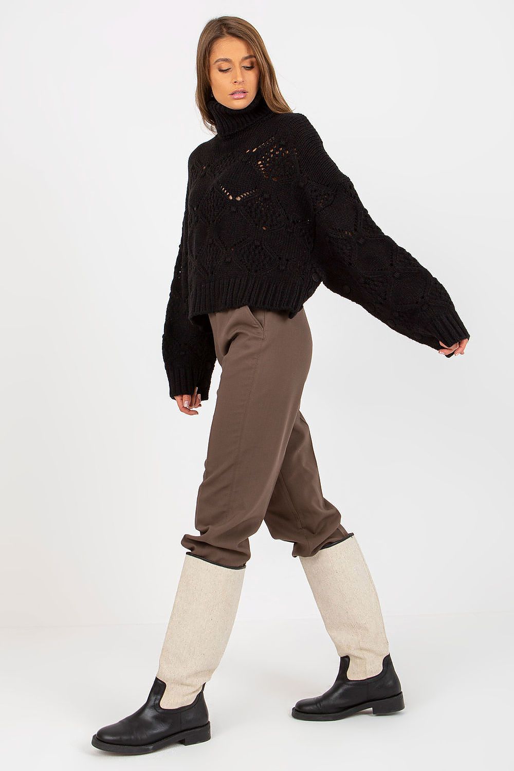  Rollkragenpullover model 174897 Factory Price 