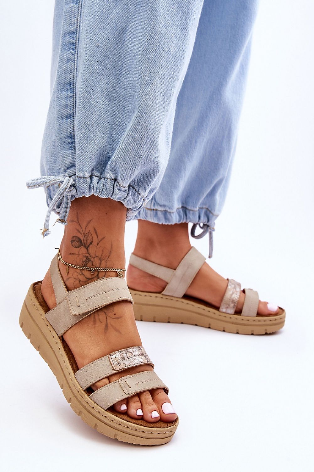  Keilabsatz Sandalen model 181422 Step in style 