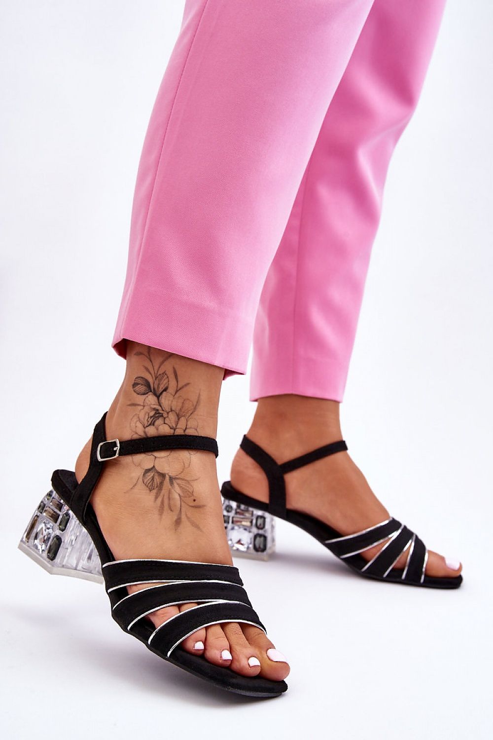  Sandalen mit Absatz model 183415 Step in style 