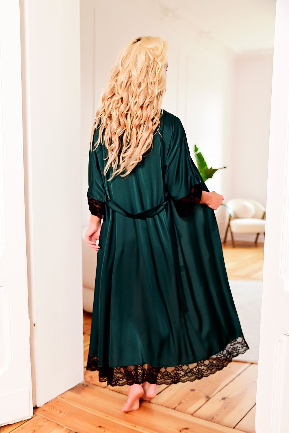  Lang Schlafrock model 187011 Kalimo 