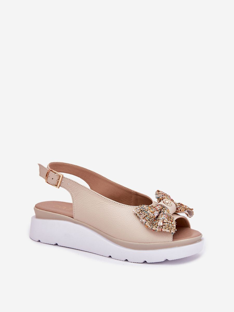 Keilabsatz Sandalen