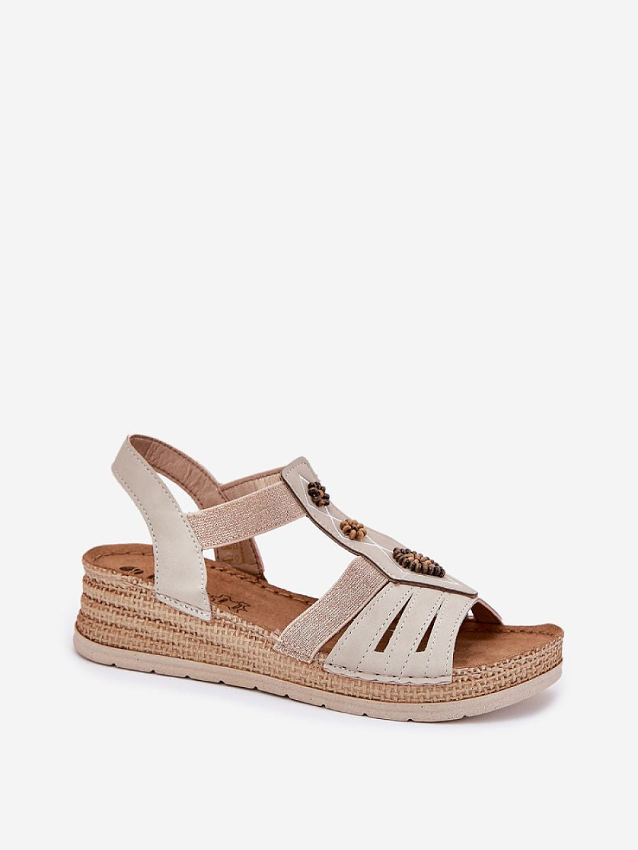 Keilabsatz Sandalen
