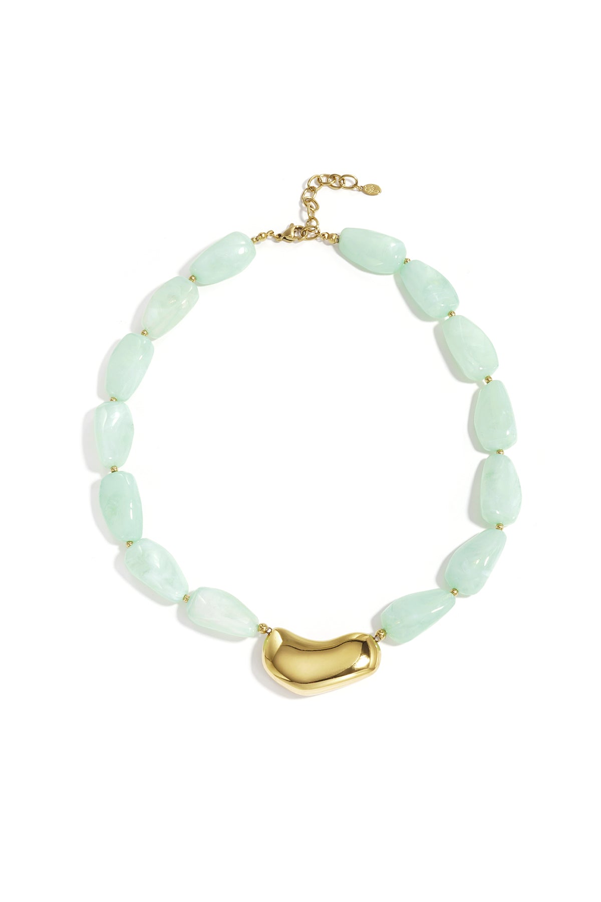 Halskette mit asymmetrischer Statement-Perle