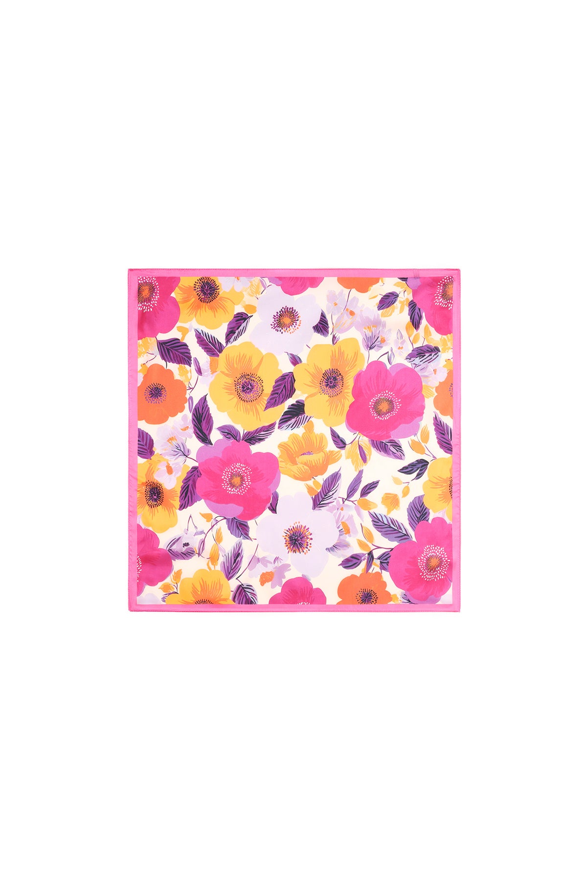 Sommerschals mit Blumenmuster, süß, aus Polyester, Urlaubs-/Strandaccessoires