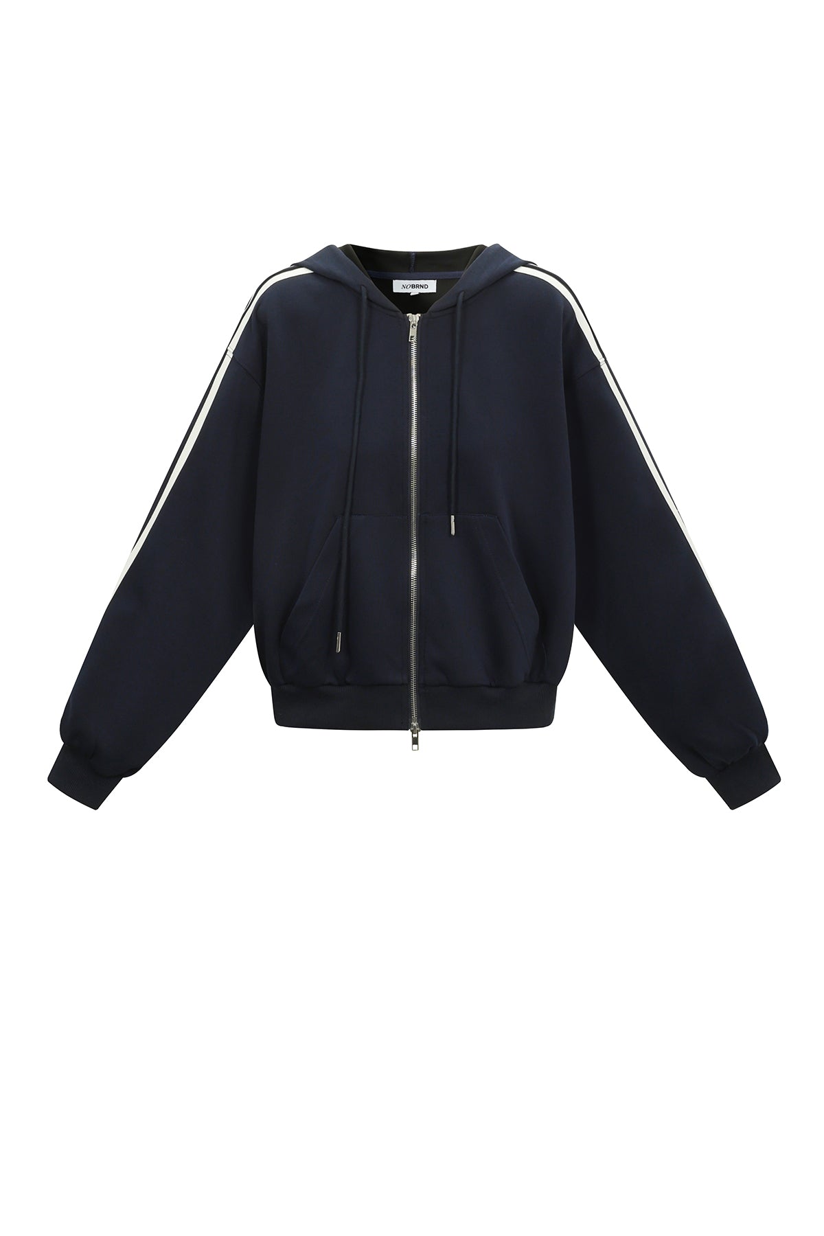 Lässige Streifen, keine Angabe, lockere Passform, Polyesterfaser (Polyester), Kapuzenpullover & Sweatshirts