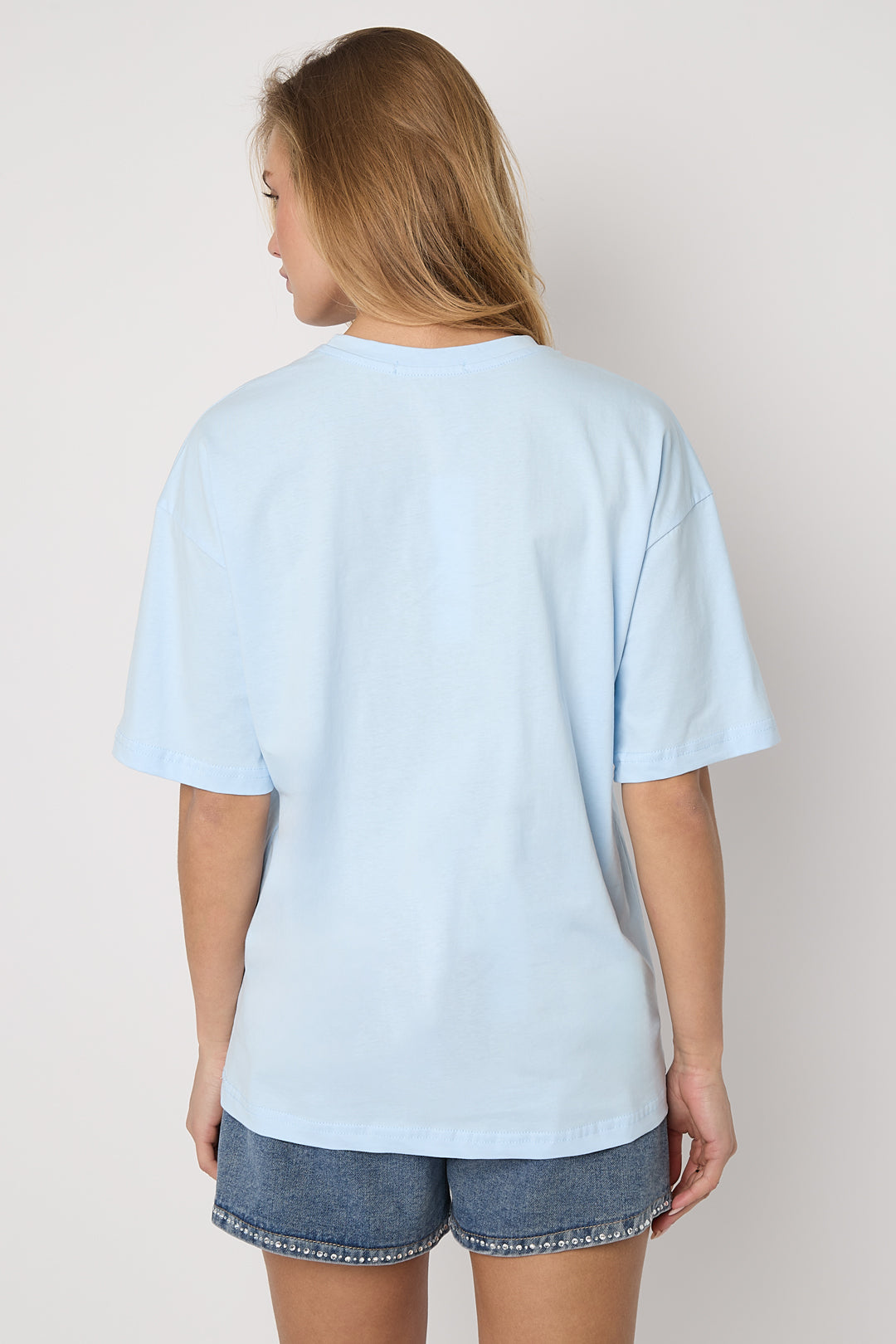 T-Shirt mit tropischem Blumenmuster