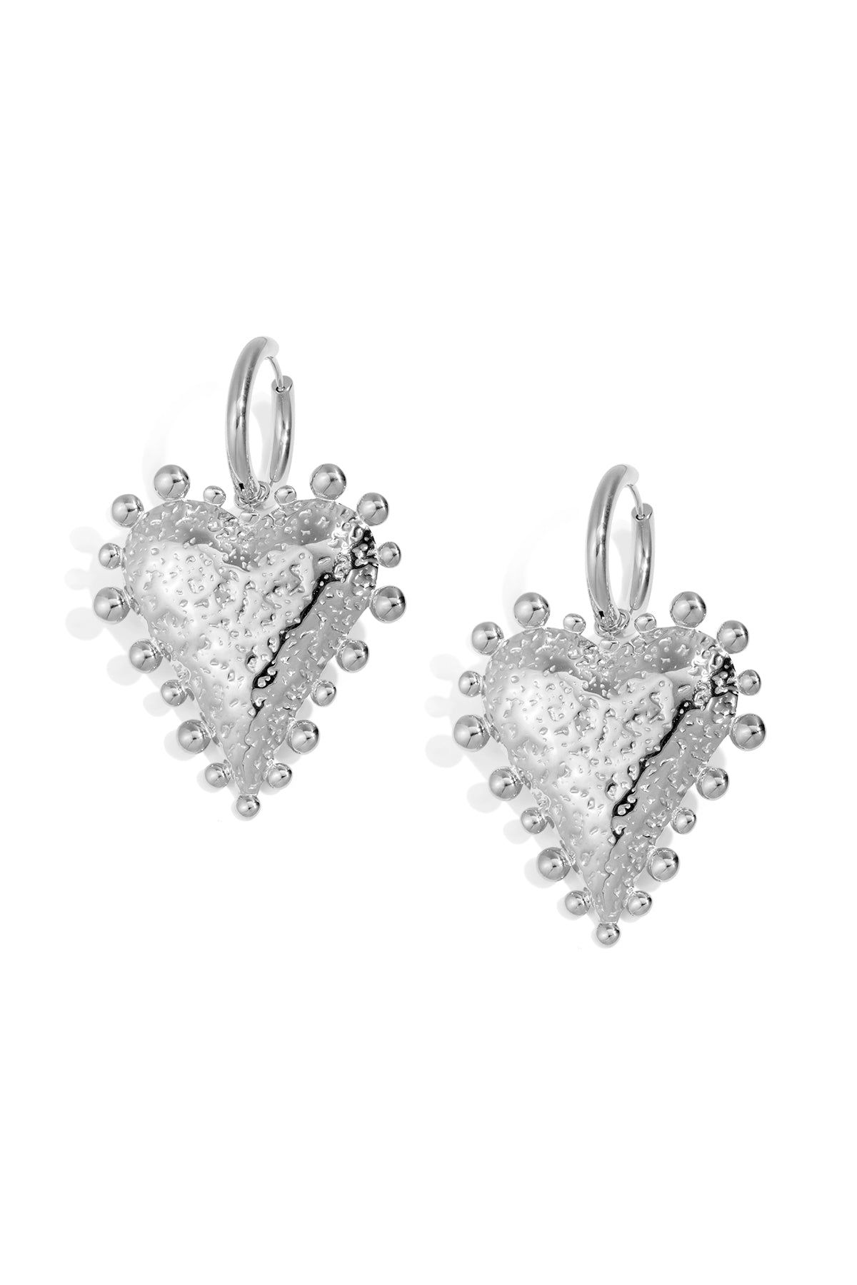 Edelstahl Tropfen Ohrringe Herz Casual Täglich Einfache Serie frauen schmuck