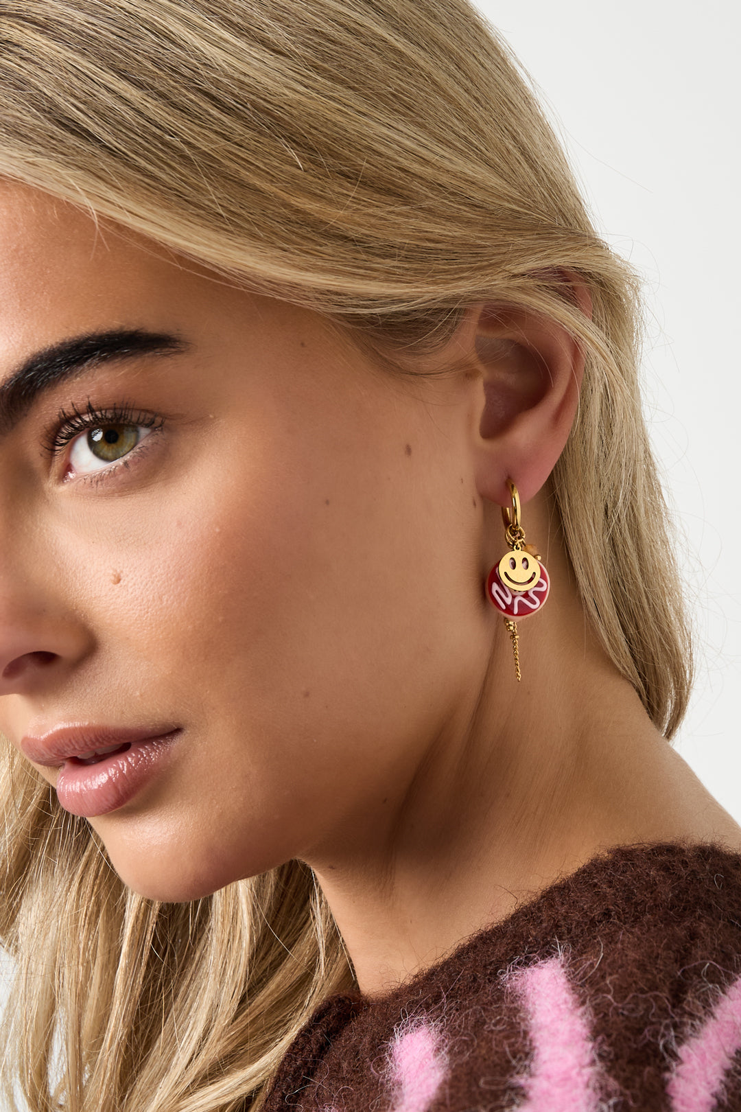 Edelstahl Tropfen Ohrringe lebensmittel Casual Täglichen Einfache Serie frauen schmuck