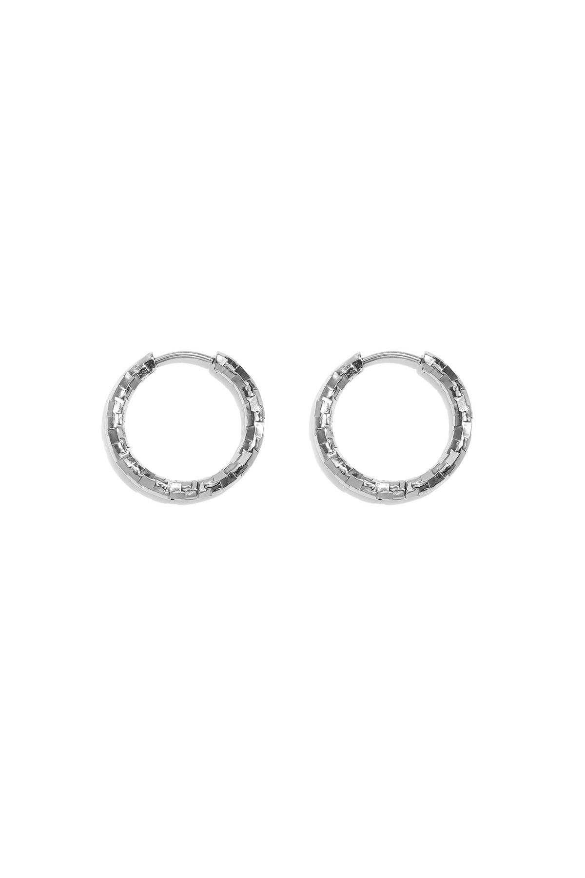 Edelstahl-Ohrring-Sets, schlicht, kreisförmig, Simple-Serie, Damenschmuck