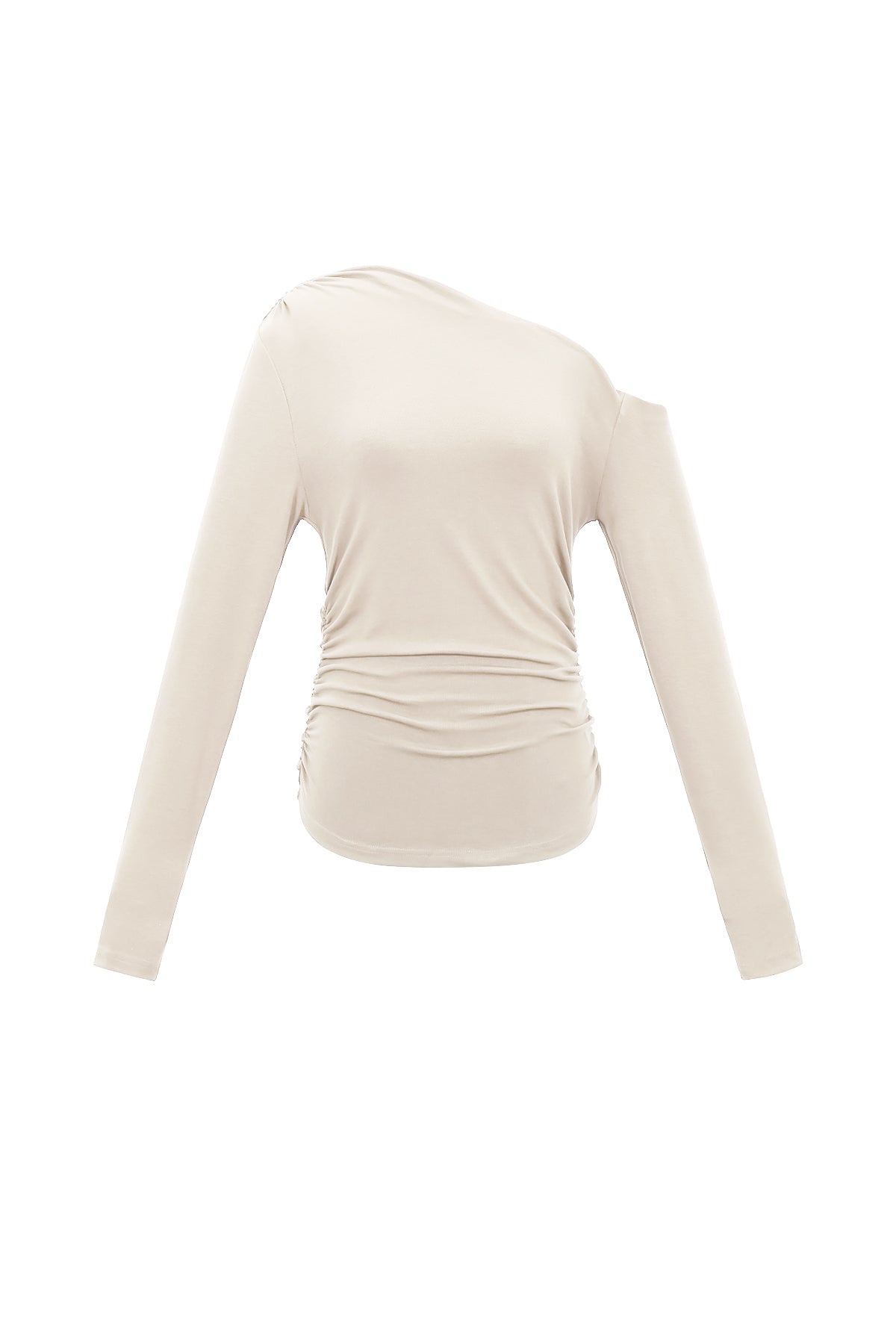 Schulterfreies Langarmshirt