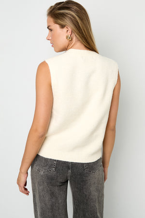 Elegante gestrickte Damen Weste von Gimme