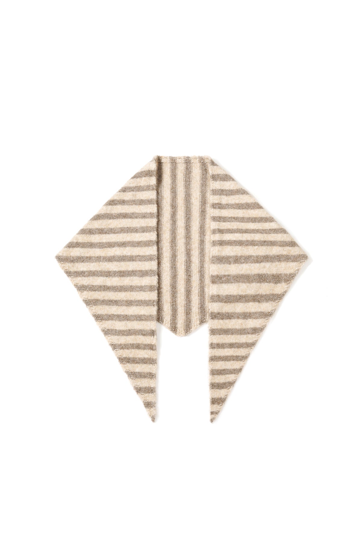 Winterschals, gestreift, schlicht, aus Polyester, Alltagsaccessoires