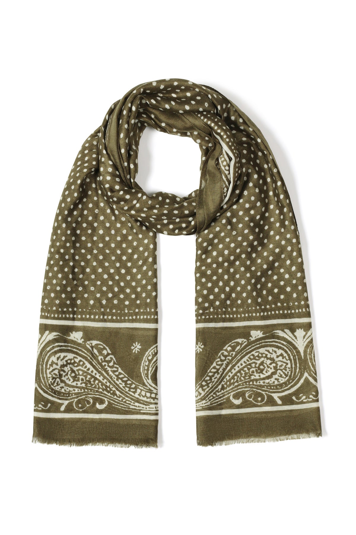 Sommerschals mit Polka Dots, schlichtes Polyester, Alltagsaccessoires