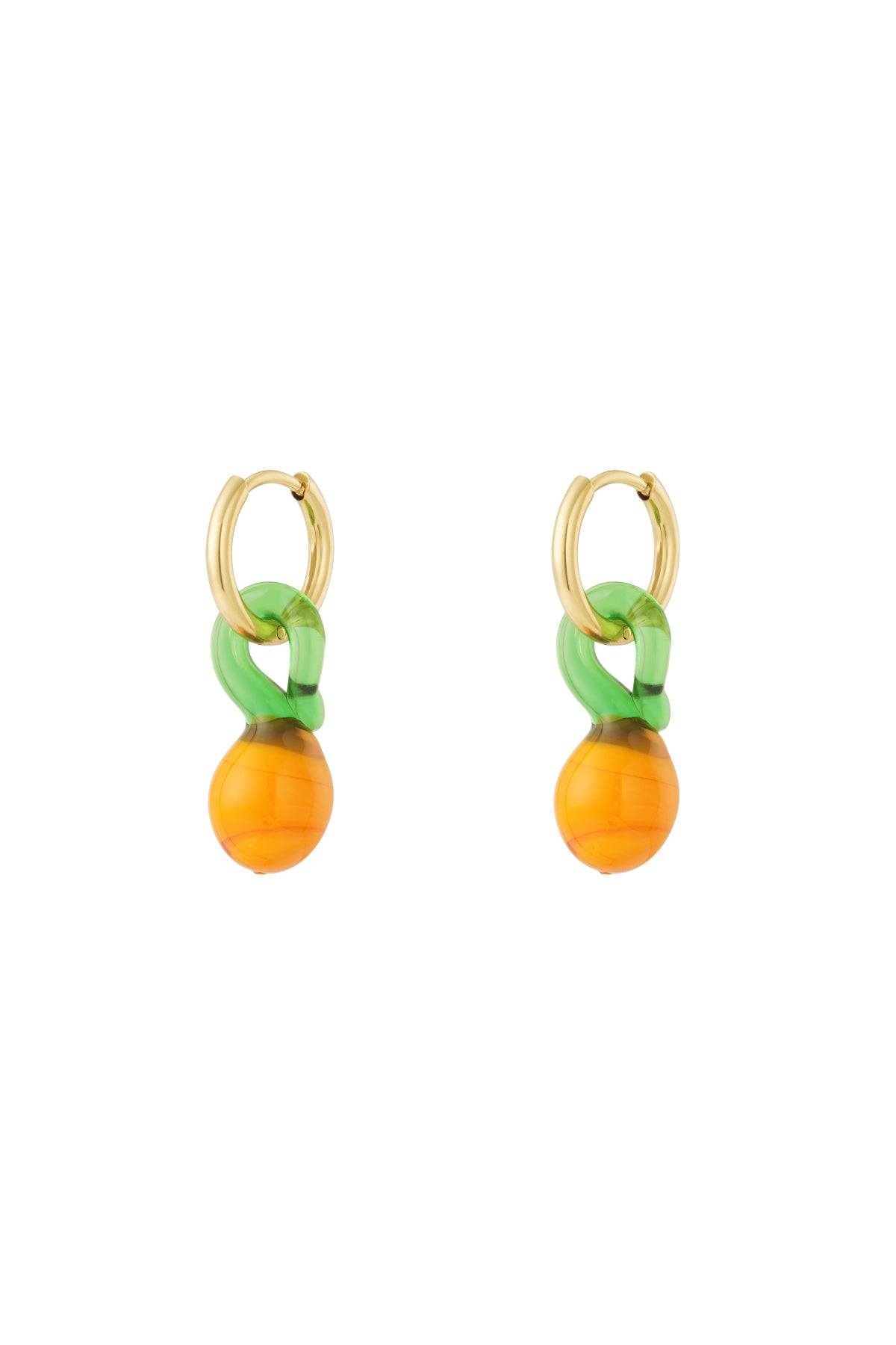 Orangenblüten Ohrringe