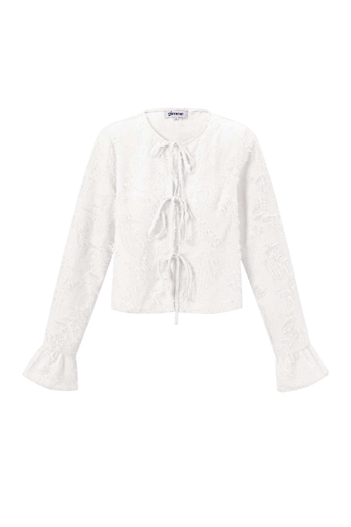 Gewebte Polyesterfasern Damen Langarmshirts Elegantes Einfarbiges Frühling/Sommer