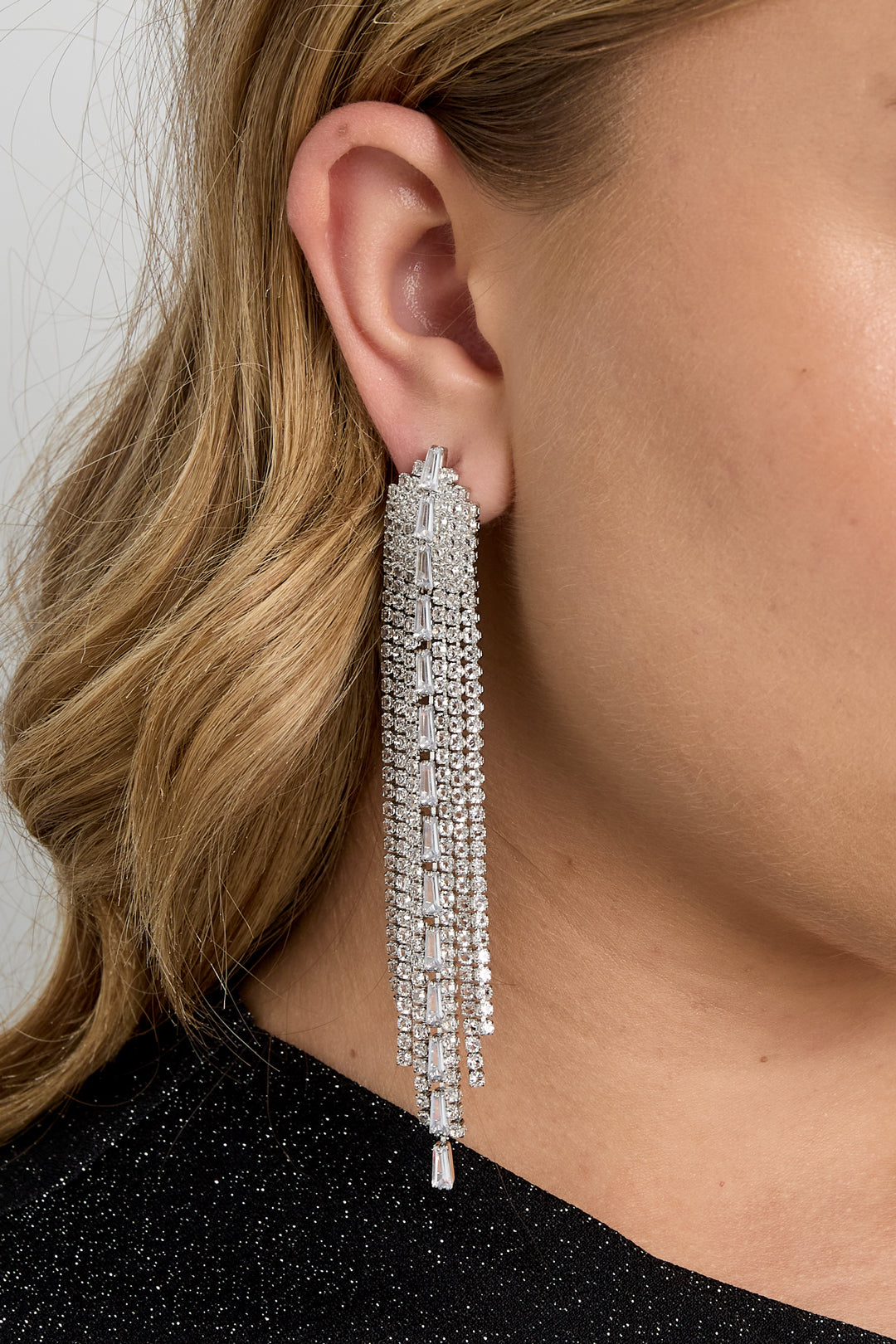 Kupfer Baumeln Ohrringe Geometrische Elegante Weihnachten Luxuriöse Serie frauen schmuck