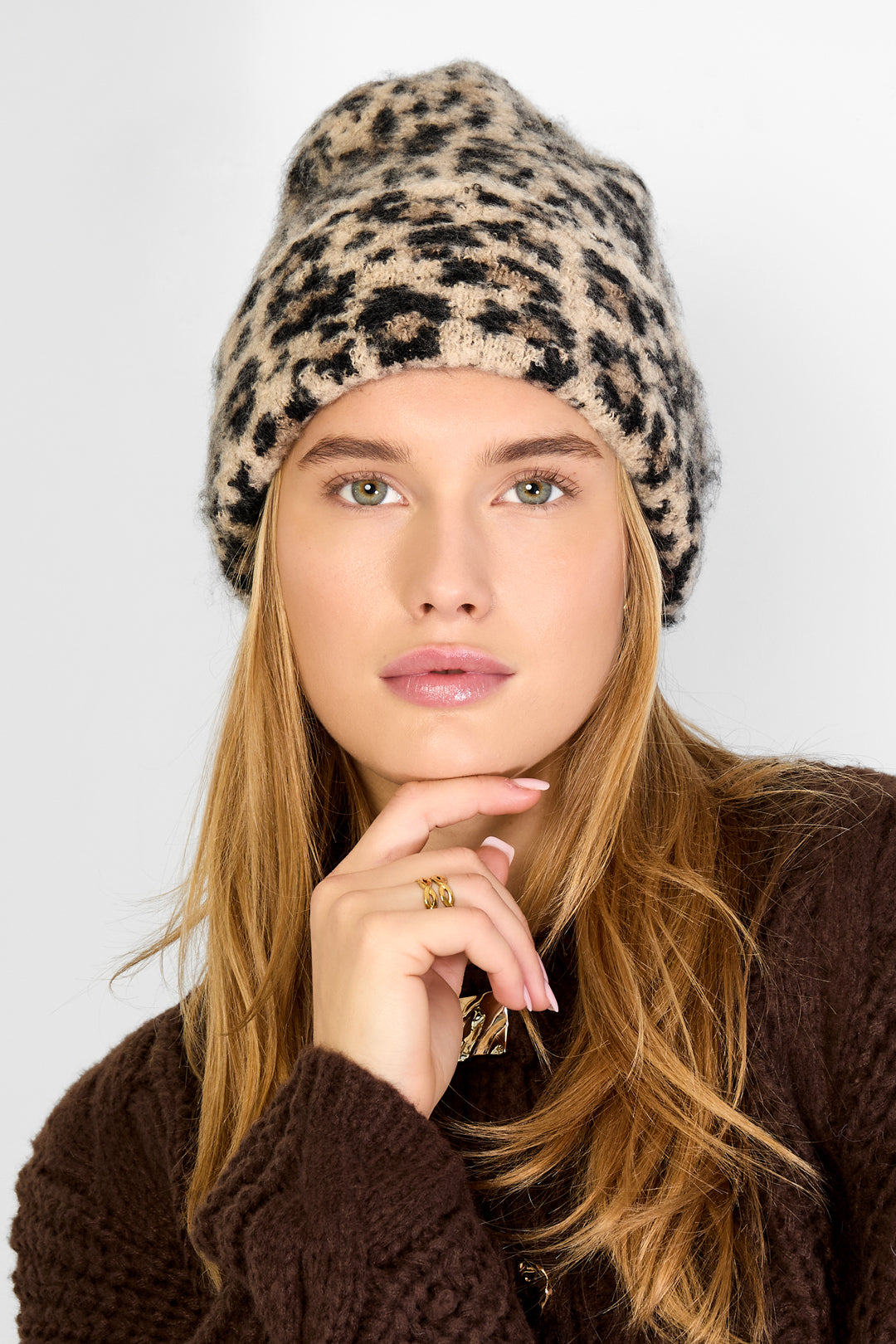 Hüte Leopardenmuster Lässig Polyester Täglich Accessoires